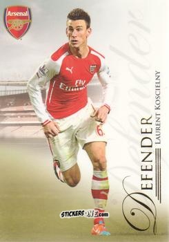 Cromo Laurent Koscielny - UNIQUE Arsenal 2015
 n. 10 - Futera