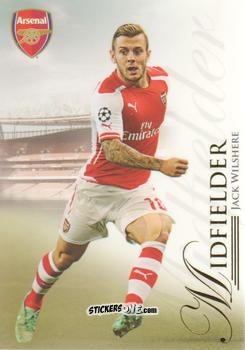 Sticker Jack Wilshere - UNIQUE Arsenal 2015
 n. 22 - Futera