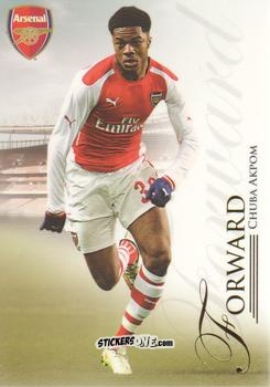 Figurina Chuba Akpom - UNIQUE Arsenal 2015
 n. 24 - Futera