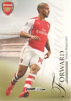 Sticker Theo Walcott - UNIQUE Arsenal 2015
 n. 28 - Futera