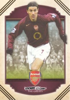 Cromo Robert Pires - UNIQUE Arsenal 2015
 n. 44 - Futera
