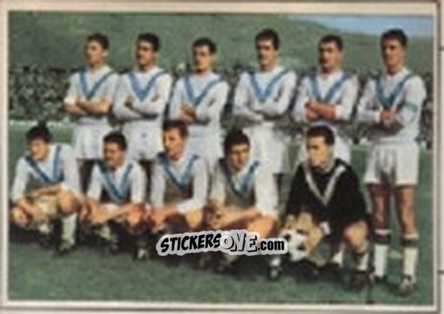 Figurina BRESCIA SQUADRA - Campionato 1965-66
 n. 39 - EDIZIONE FILATELICHE
