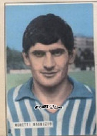Figurina MORETTI - Campionato 1965-66
 n. 186 - EDIZIONE FILATELICHE
