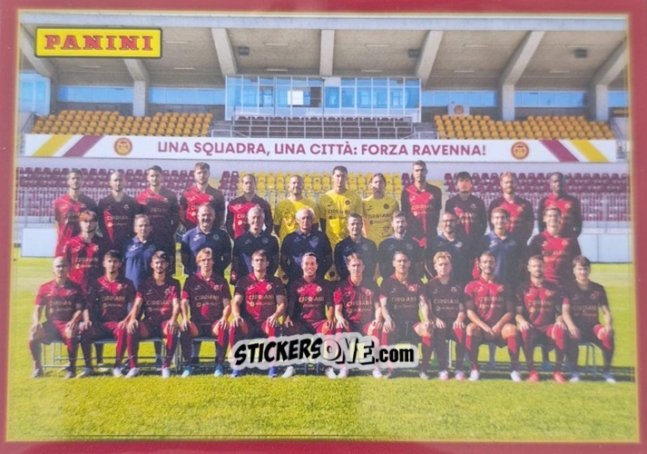 Sticker Squadra Ravenna (Ronaldinho X Ravenna Fc)