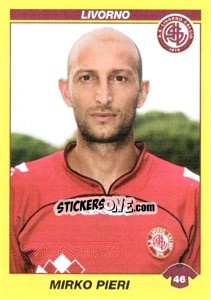 Cromo MIRKO PIERI - Calciatori 2009-2010 n. 275 - Panini