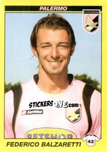 Cromo FEDERICO BALZARETTI - Calciatori 2009-2010 n. 346 - Panini