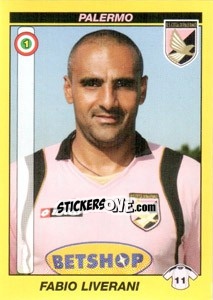 Cromo FABIO LIVERANI - Calciatori 2009-2010 n. 349 - Panini