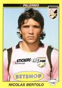 Sticker NICOLAS BERTOLO - Calciatori 2009-2010 n. 352 - Panini