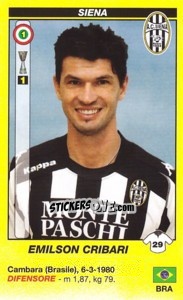 Figurina Emilson Cribari - Calciatori 2009-2010 n. a73 - Panini