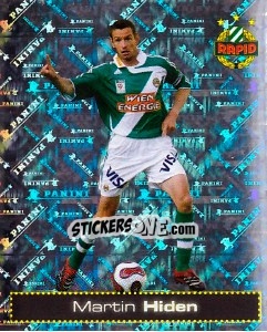 Figurina Martin Hiden - Österreichische Fußball-Bundesliga 2007-2008 n. 91 - Panini