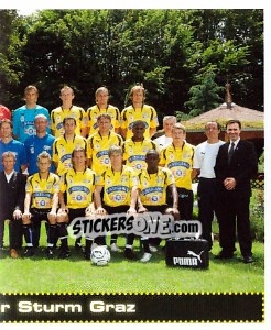 Cromo Mannschaft - Österreichische Fußball-Bundesliga 2007-2008 n. 167 - Panini