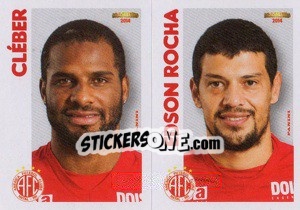 Cromo Cléber / E.Rocha  - Campeonato Brasileiro 2014 n. 294 - Panini