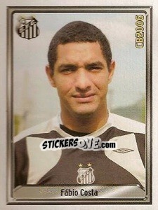 Cromo Fabio Costa - Campeonato Brasileiro 2006 n. 275 - Panini