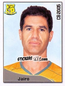 Figurina Jairo Lima de Araújo - Campeonato Brasileiro 2005 n. 55 - Panini