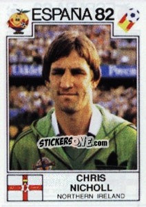 Cromo Chris Nicholl - FIFA World Cup España 1982 n. 332 - Panini