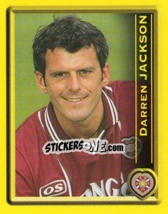 Figurina Darren Jackson - Scottish Premier League 1999-2000 n. 186 - Panini