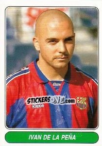 Cromo Ivan De La Peña - European Football Stars 1998 n. 57 - Panini