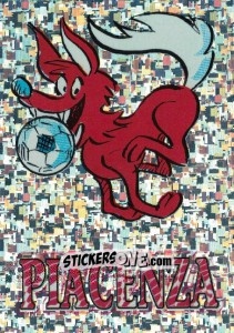 Cromo Piacenza (Mascotte) - Calcio Coppe 1996-1997 n. N - Panini