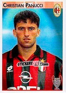 Cromo Christian Panucci - Calcio Coppe 1996-1997 n. 41 - Panini