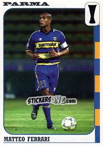 Cromo Matteo Ferrari - Calcio Coppe 2003-2004 n. 77 - Panini
