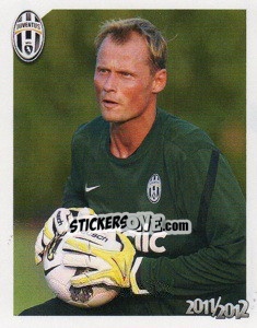 Figurina Alexander Manninger - Juventus 2011-2012 n. 155 - Footprint