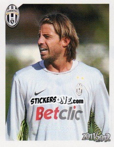 Cromo Marco Storari - Juventus 2011-2012 n. 164 - Footprint