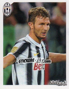 Cromo Marco Motta - Juventus 2011-2012 n. 165 - Footprint