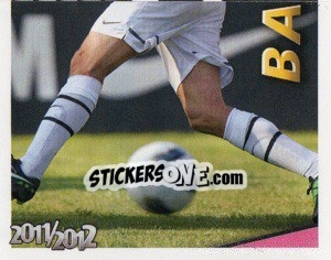 Cromo Barzagli in Azione - Juventus 2011-2012 n. 187 - Footprint