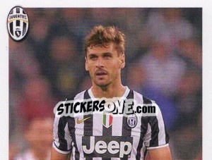 Figurina Fernando Llorente - Juventus 2013-2014 n. 358 - Footprint