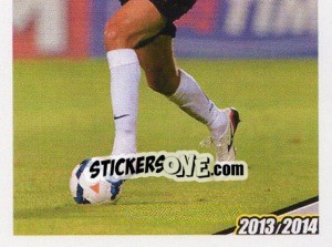Cromo Peluso in Azione - Juventus 2013-2014 n. 181 - Footprint