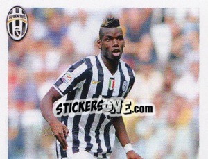 Figurina Pogba in Azione - Juventus 2013-2014 n. 230 - Footprint