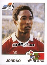 Figurina Jordao - UEFA Euro France 1984 n. 180 - Panini
