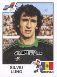 Sticker Silviu Lung - UEFA Euro France 1984 n. 188 - Panini