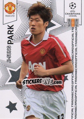 Figurina Ji-Sung Park - UEFA Champions League 2010-2011. Trading Cards n. 61 - Panini