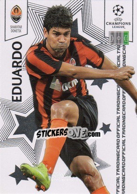Sticker Eduardo da Silva - UEFA Champions League 2010-2011. Trading Cards n. 103 - Panini