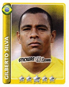 Cromo Gilberto Silva - England 2010 n. 379 - Topps