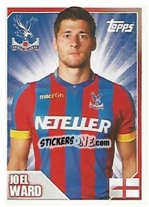Figurina Joel Ward - Premier League Inglese 2014-2015 n. 107 - Topps