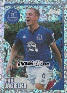 Figurina Phil Jagielka (Captain) - Premier League Inglese 2014-2015 n. 146 - Topps