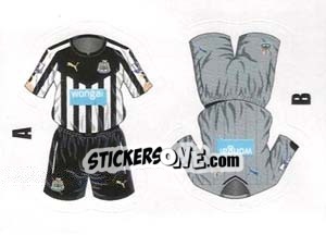 Cromo Home/Away Kit (330A, 330B) - Premier League Inglese 2014-2015 n. 330 - Topps