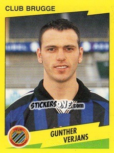 Cromo Gunther Verjans - Football Belgium 1997-1998 n. 98 - Panini