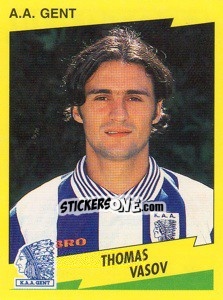 Cromo Thomas Vasov - Football Belgium 1997-1998 n. 147 - Panini