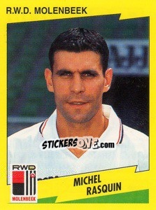 Figurina Michel Rasquin - Football Belgium 1997-1998 n. 260 - Panini