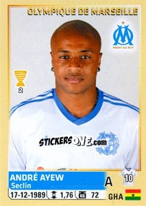 Cromo André Ayew - FOOT 2014-2015 n. 235 - Panini