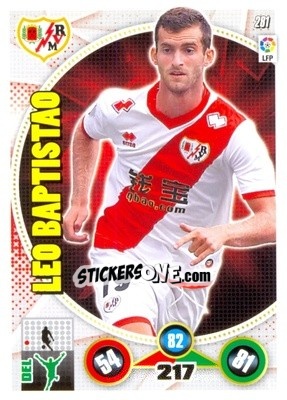 Figurina Léo Baptistão - Liga BBVA 2014-2015. Adrenalyn XL n. 281 - Panini