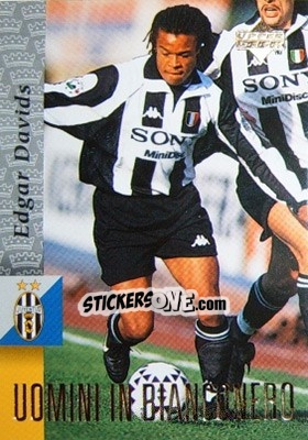 Figurina Edgar Davids - Juventus 1997-1998 n. 72 - Upper Deck