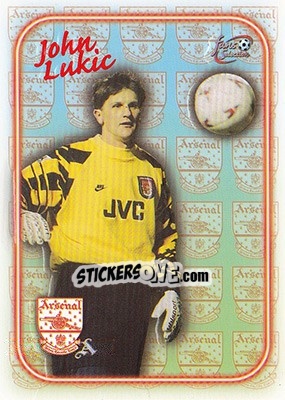 Figurina John Lukic - Arsenal Fans' Selection 1997-1998 n. SE9 - Futera