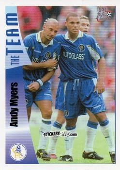 Figurina Andy Myers - Chelsea Fans' Selection 1997-1998 n. 34 - Futera