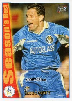 Sticker Chelsea 2 - Arsenal 3 - Chelsea Fans' Selection 1997-1998 n. 40 - Futera