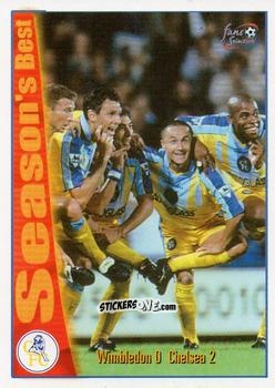 Sticker Wimbledon 0 - Chelsea 3 - Chelsea Fans' Selection 1997-1998 n. 45 - Futera