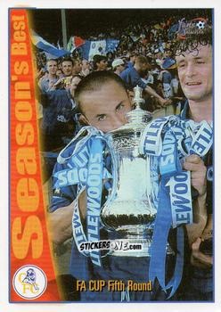 Sticker FA Cup Fifth Round - Chelsea Fans' Selection 1997-1998 n. 50 - Futera